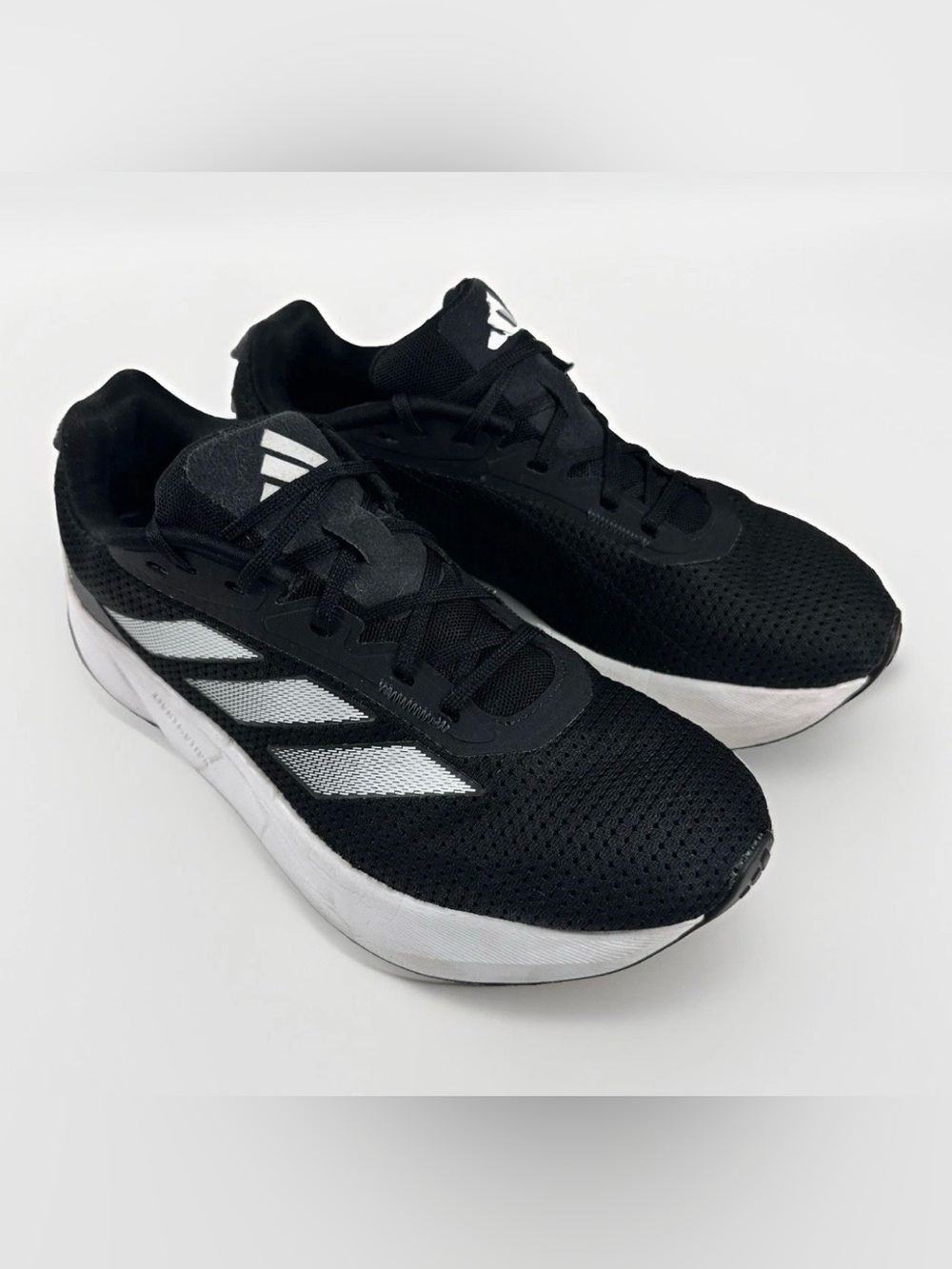 Adidas Duramo SL2 Running Shoes Men's 8.5 Black White Gym Walking Sneakers